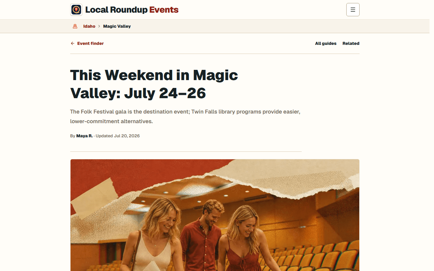 Local Roundup This Weekend in Magic Valley guide